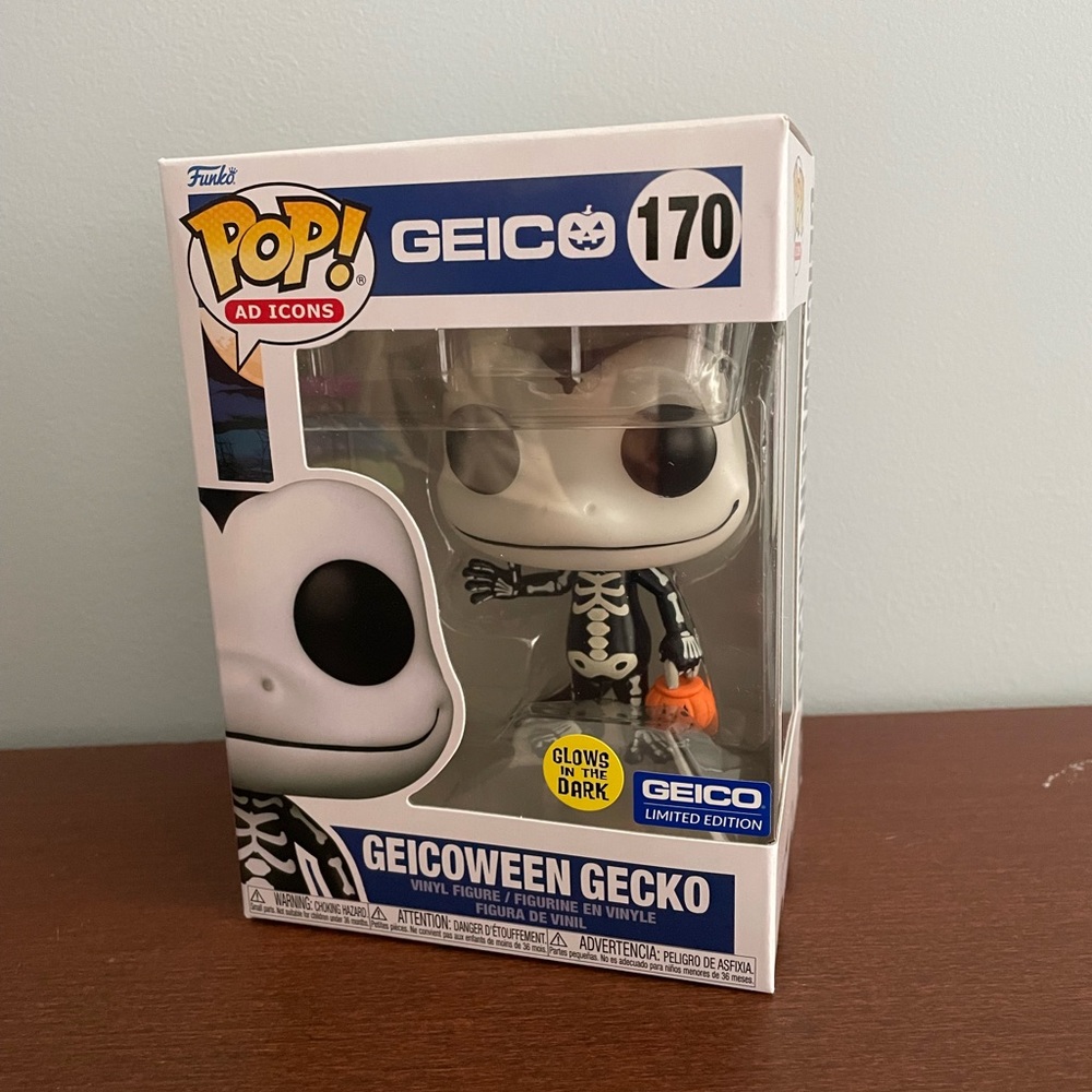 Geico Funko Pop Geicoween Gecko #170